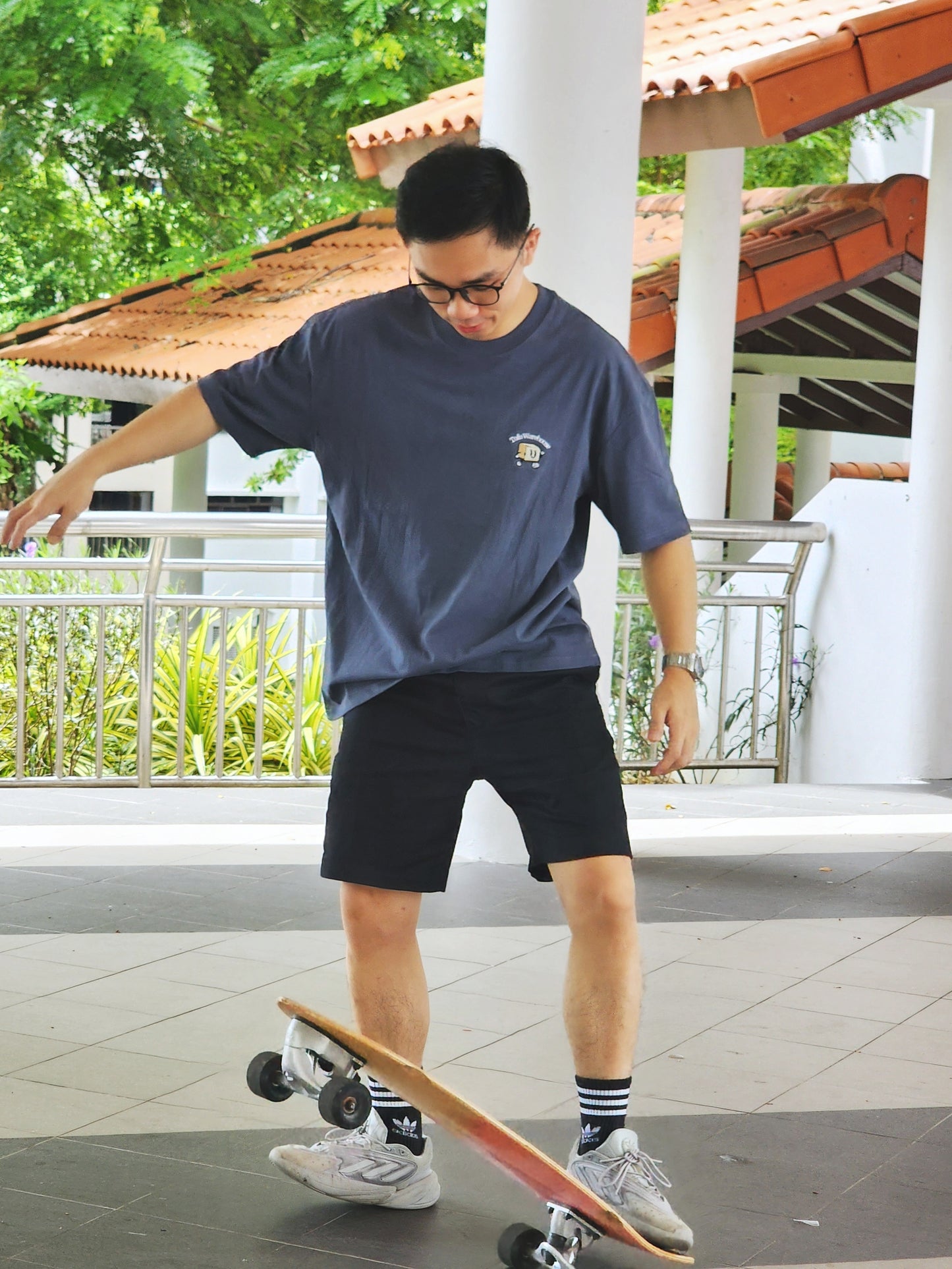 Tofu Essentials Oversized T-Shirt (Pastel Blue)