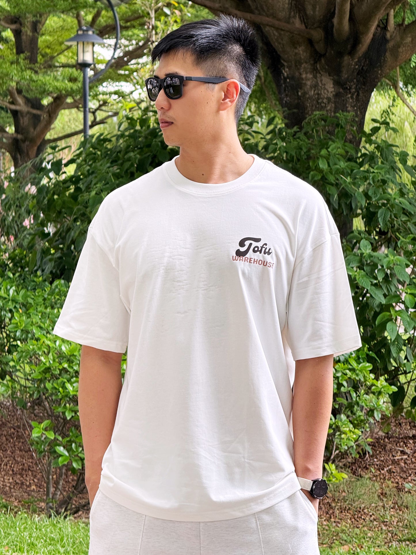 Degen Diaries Oversized T-Shirt (White)