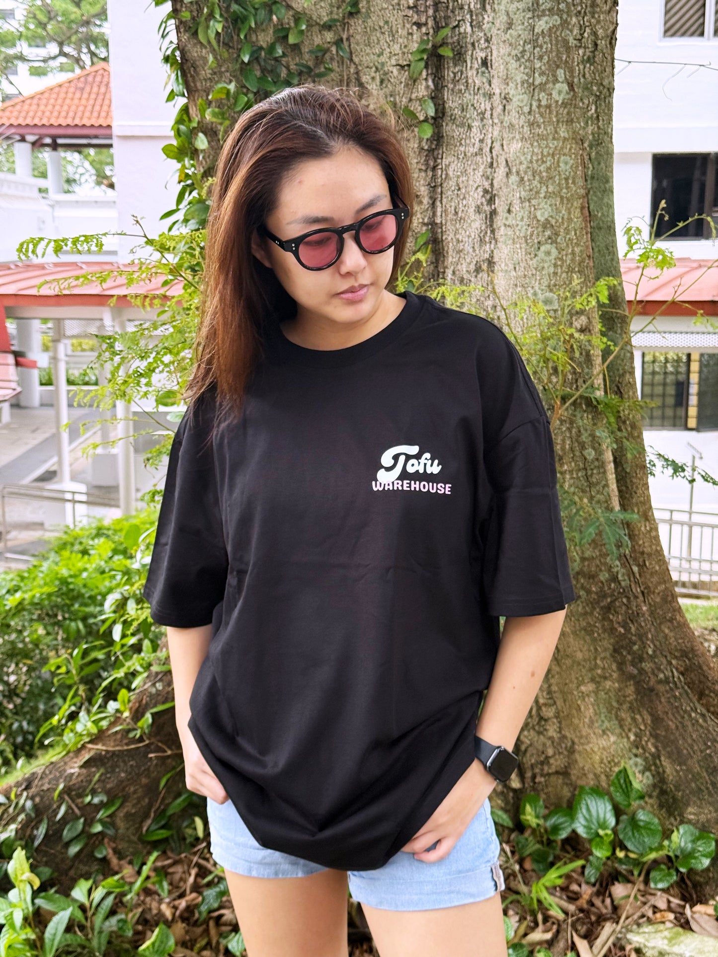 Destructive Doomscrolling Oversized T-Shirt (Black)