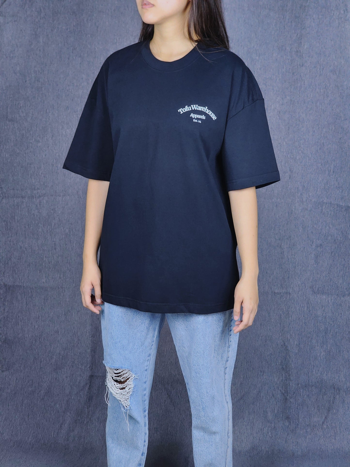 Tofu Wife Oversized T-Shirt (Black)