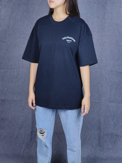 Tofu Wife Oversized T-Shirt (Black)