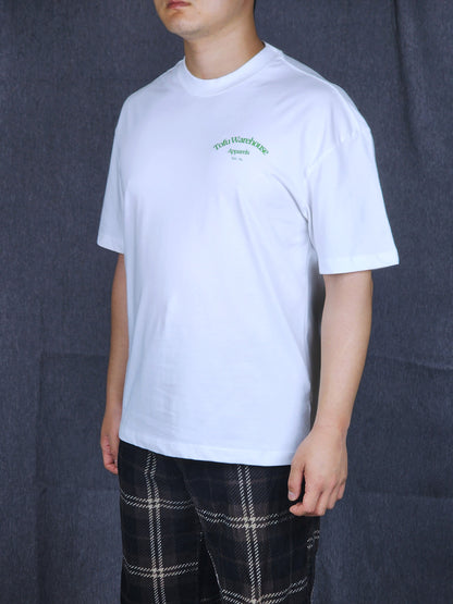 David Eats Tofu Oversized T-Shirt (White)